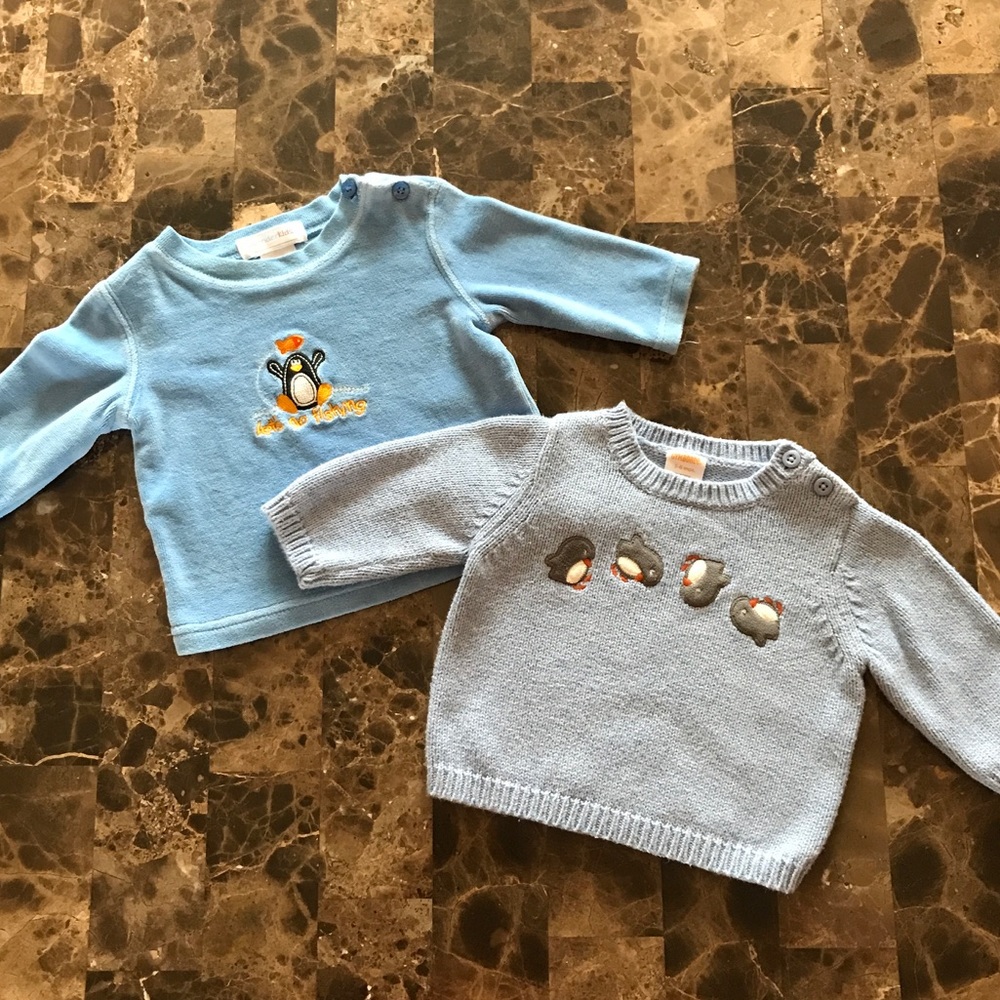 Bundle of 2 Penguin Shirts.