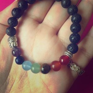 Crystal Healing Chakra Energy Bracelet Set