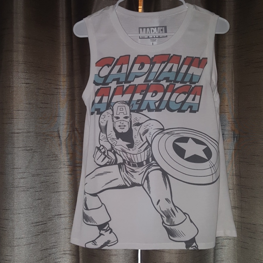Captain America Tank Top