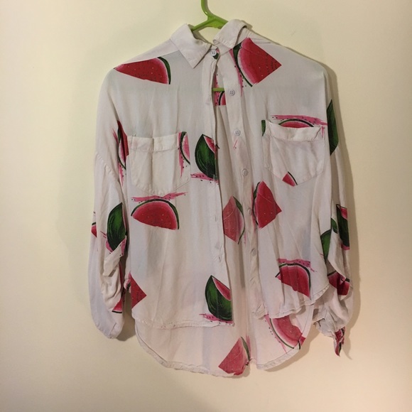 VINTAGE, FUN 🍉 PRINT ARTISTS SHIRT - Picture 1 of 6