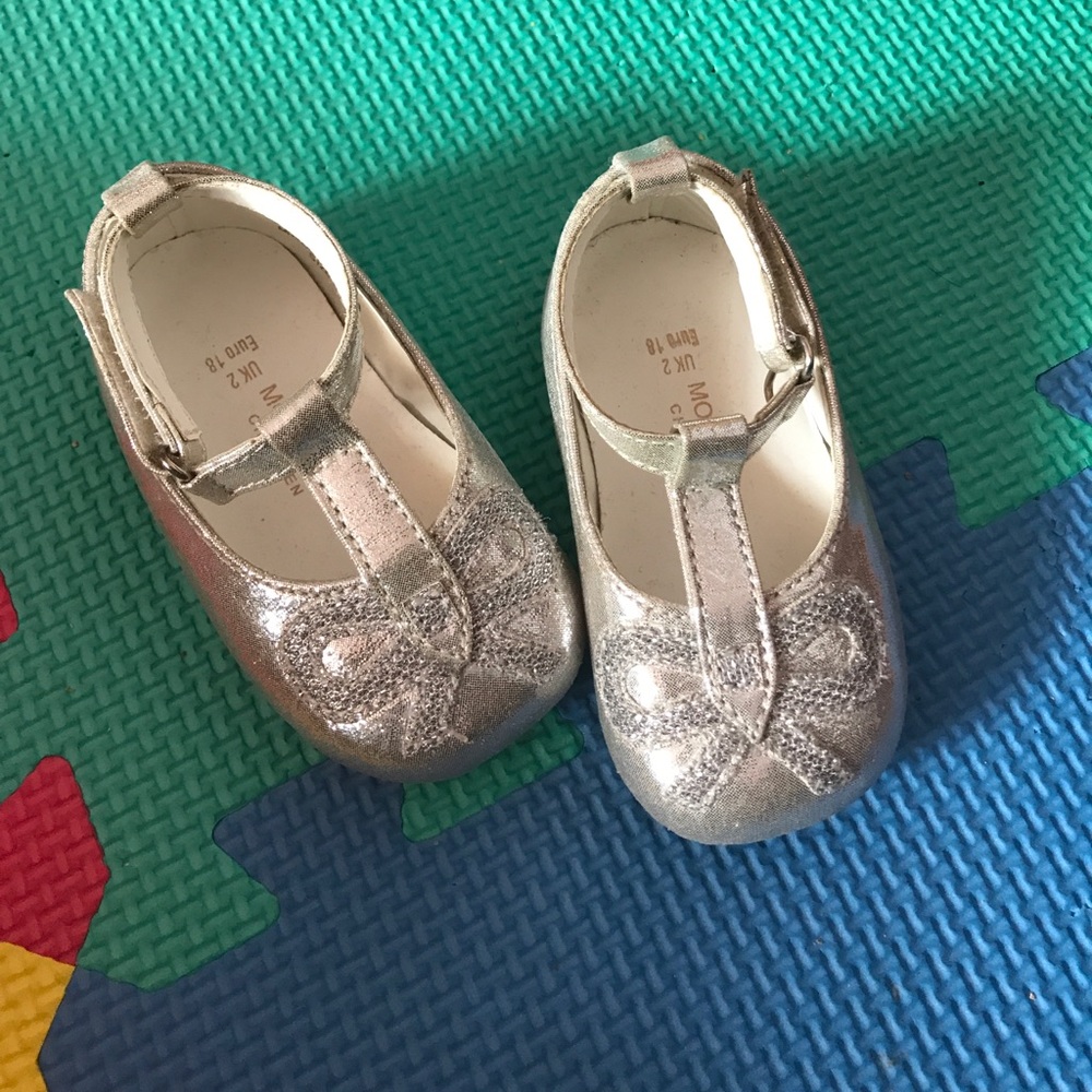 Silver shoes