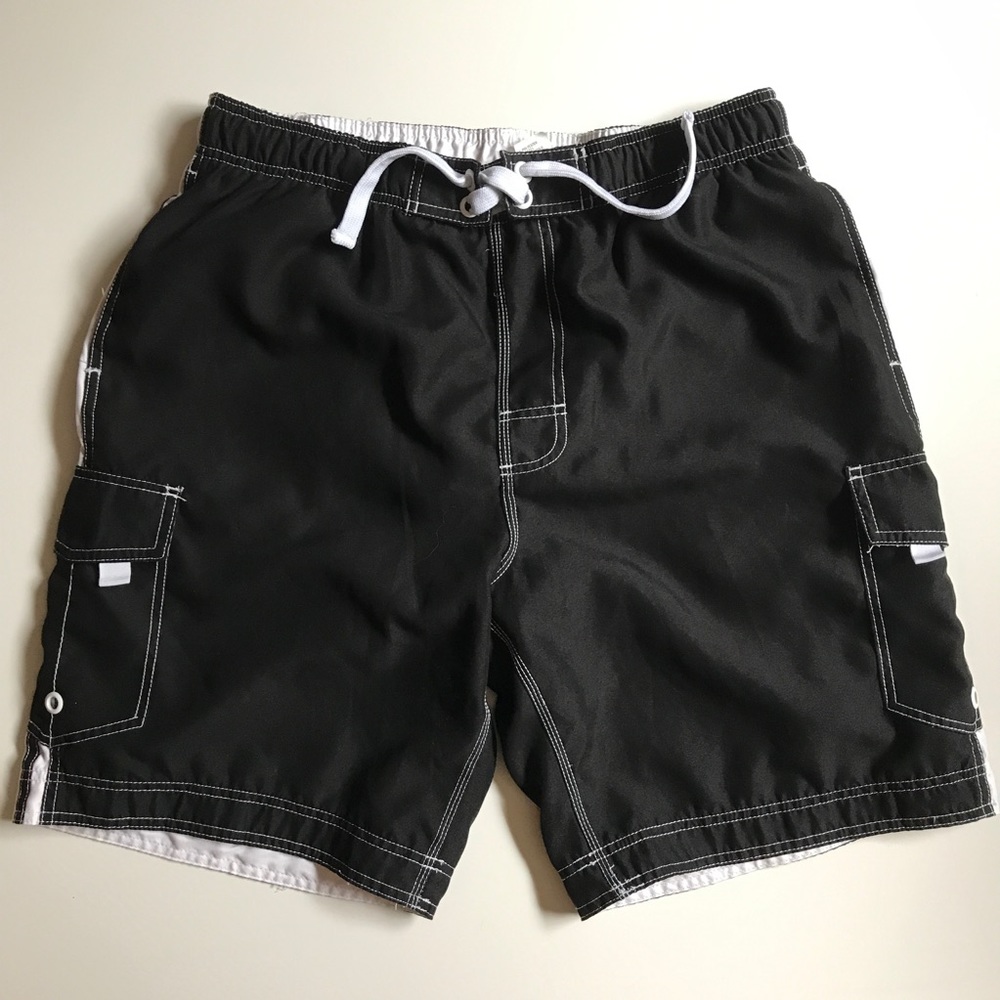 Swim Trunks Large Lined