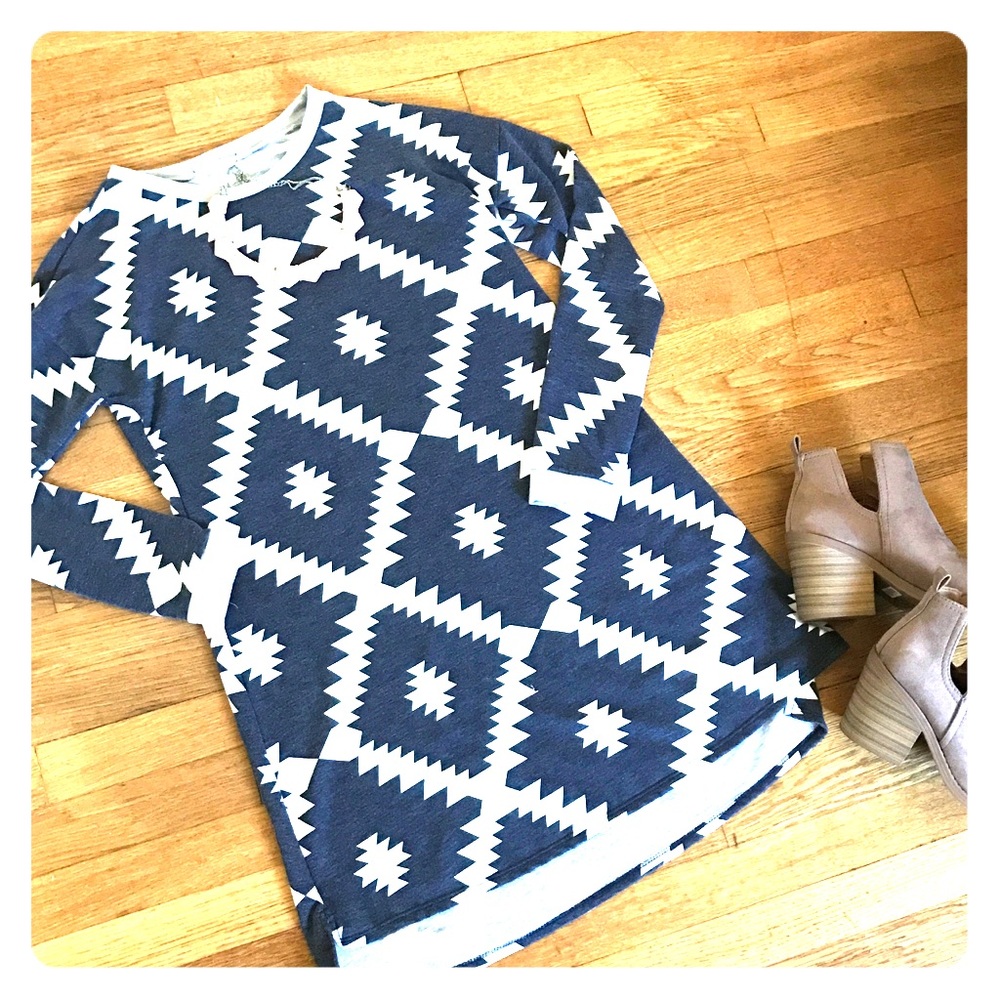 Aztec print Dress