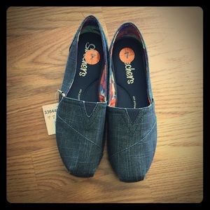 Denim skechers