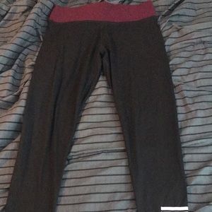 Pink reverse leggings!