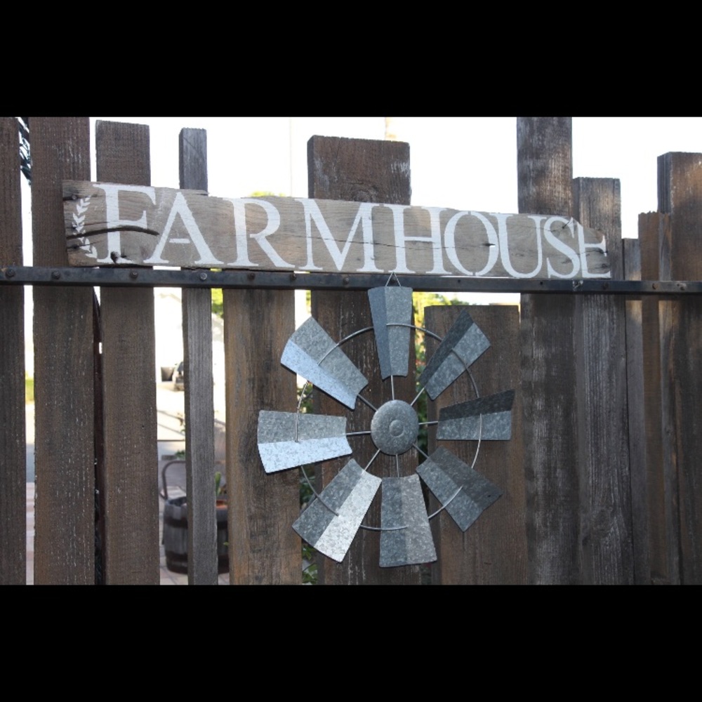 Farmhouse Rustic Wood Sign
