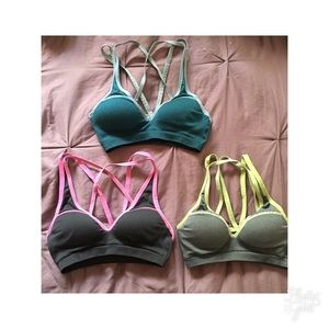Victoria secret PINK sports bra bundle