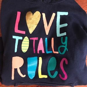 Girls M  7/8 Hoodie