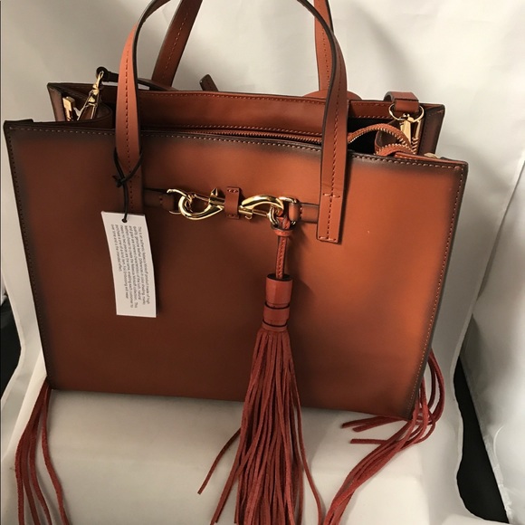  REBECCA MINKOFF FLORENCE TOTE (NWT)- Baked Clay - Picture 2 of 7