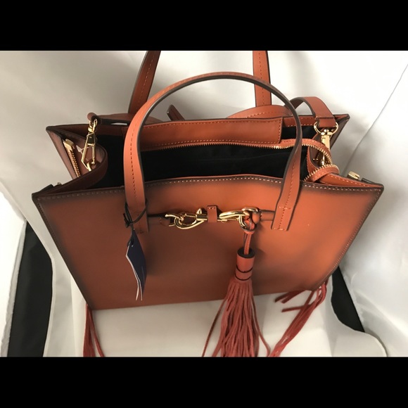  REBECCA MINKOFF FLORENCE TOTE (NWT)- Baked Clay - Picture 3 of 7