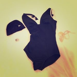 Roots Speedo Swimsuit Set