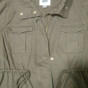 Old Navy military utility jacket