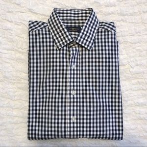 [Club Room] Men's Gingham Dress Shirt