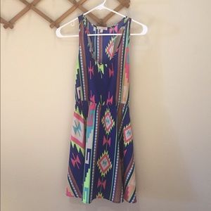 Gianni Bini Aztec print dress