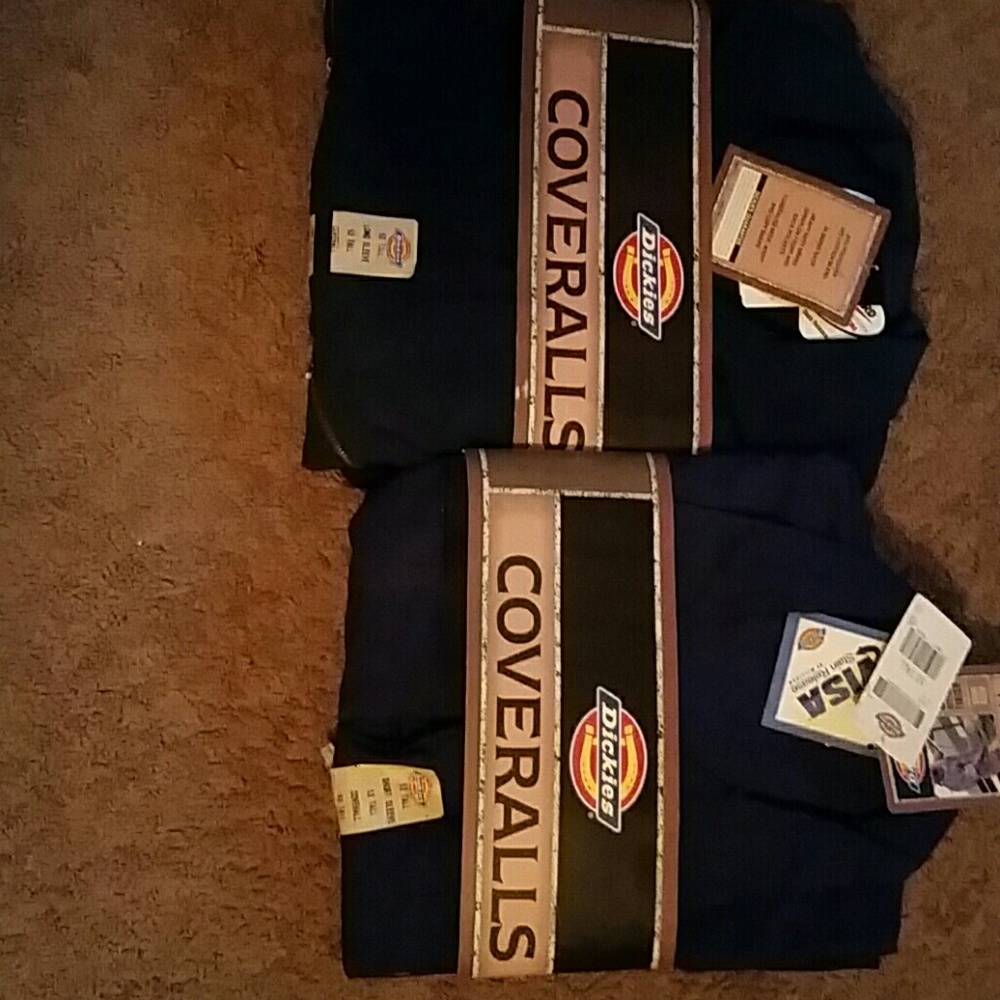 Men's size 52 tall short sleeve coveralls Navy