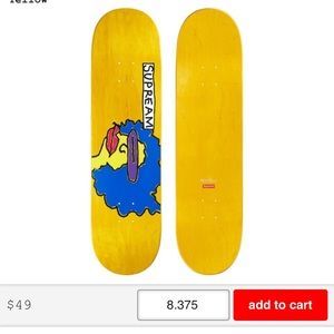 SUPREME GONZ RAMM SKATEBOARD DECK