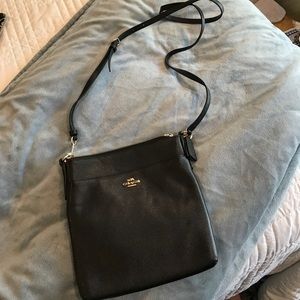 Black coach crossbody
