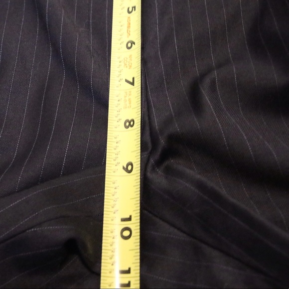 J Crew black pinstripe shorts sz 2 - Picture 5 of 5