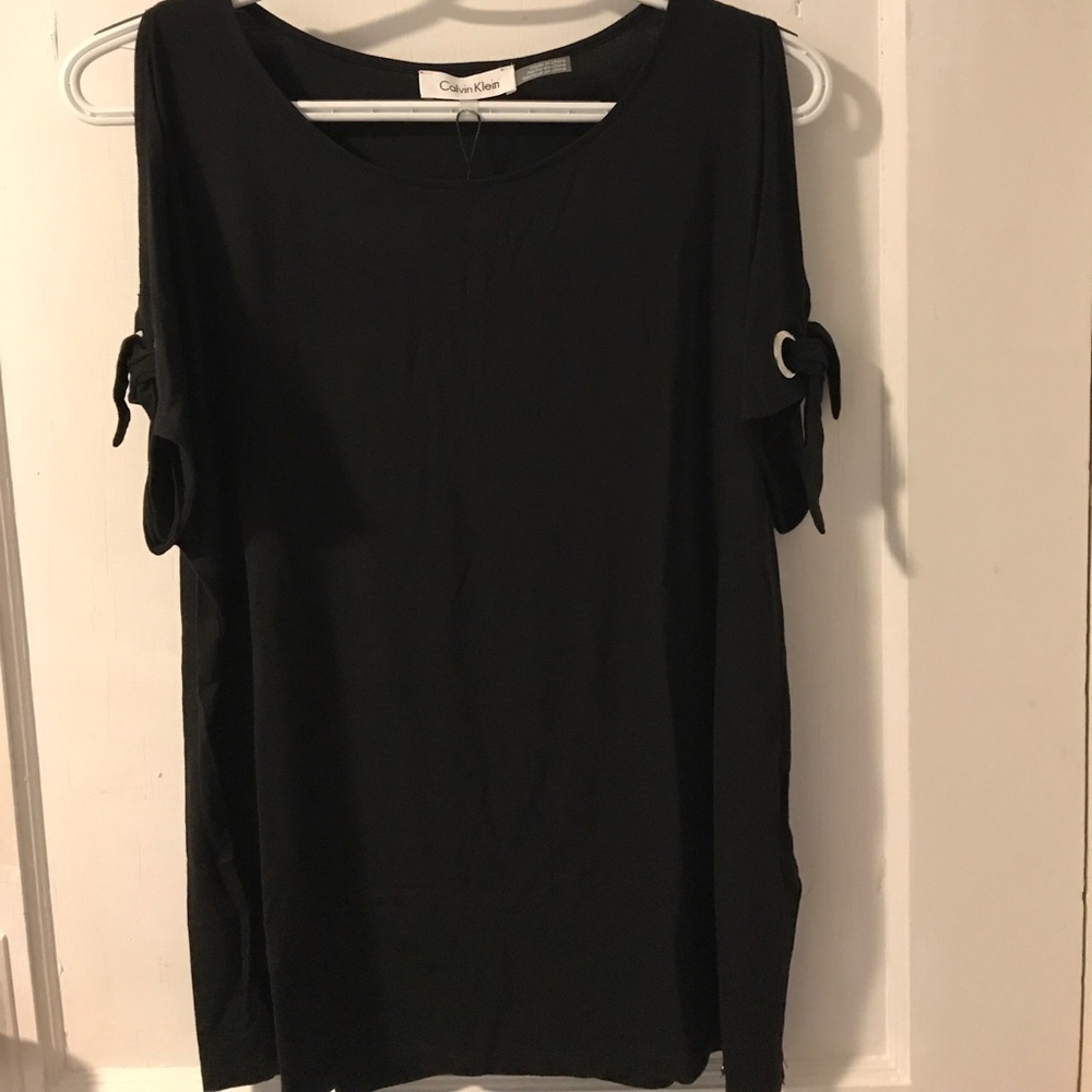 Calvin Klein Quarter Sleeve Dress Shirt