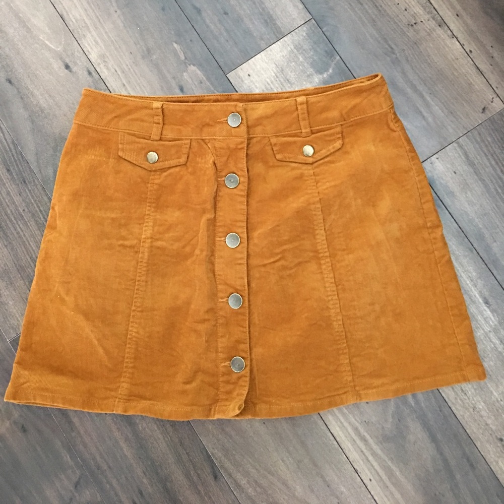 Corduroy skirt