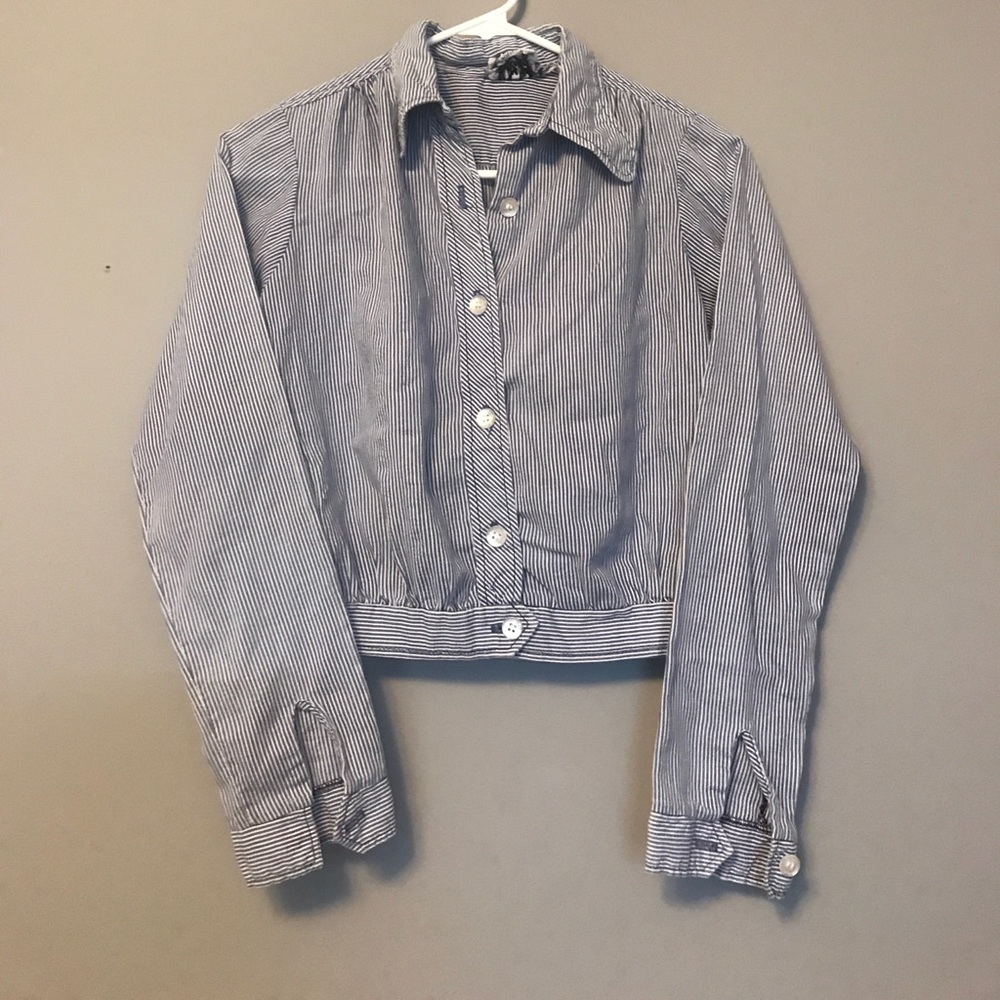 Vintage Cropped Blouse