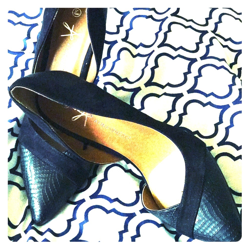 Atmosphere pumps, high heel size 7