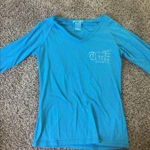 Cowgirl Tuff 3/4 Sleeve V-Neck Shirt