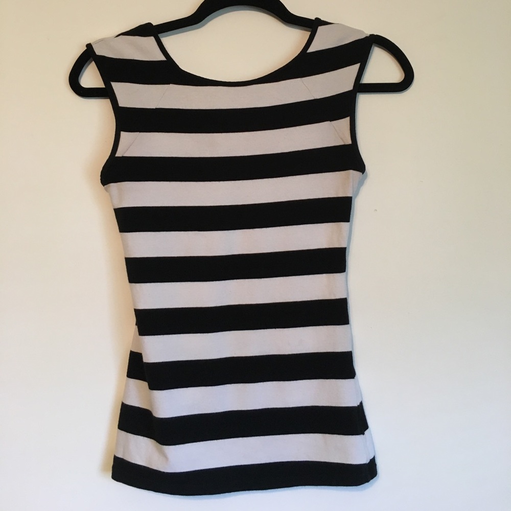❤️ EXPRESS Striped BodyCon Tank Top