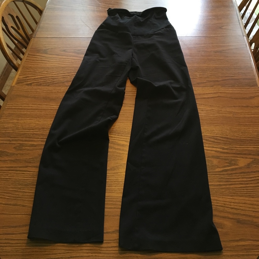 Motherhood Maternity black dress pants