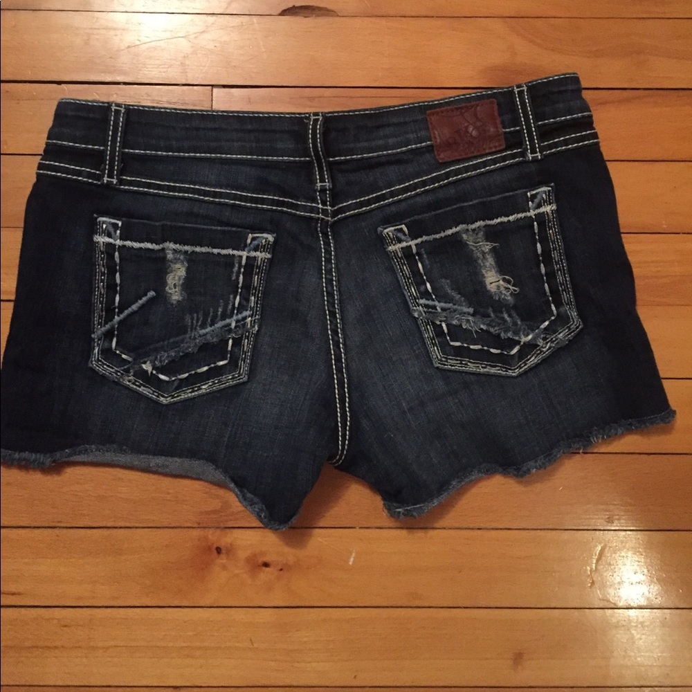 BKE women's denim cutoffs size 30