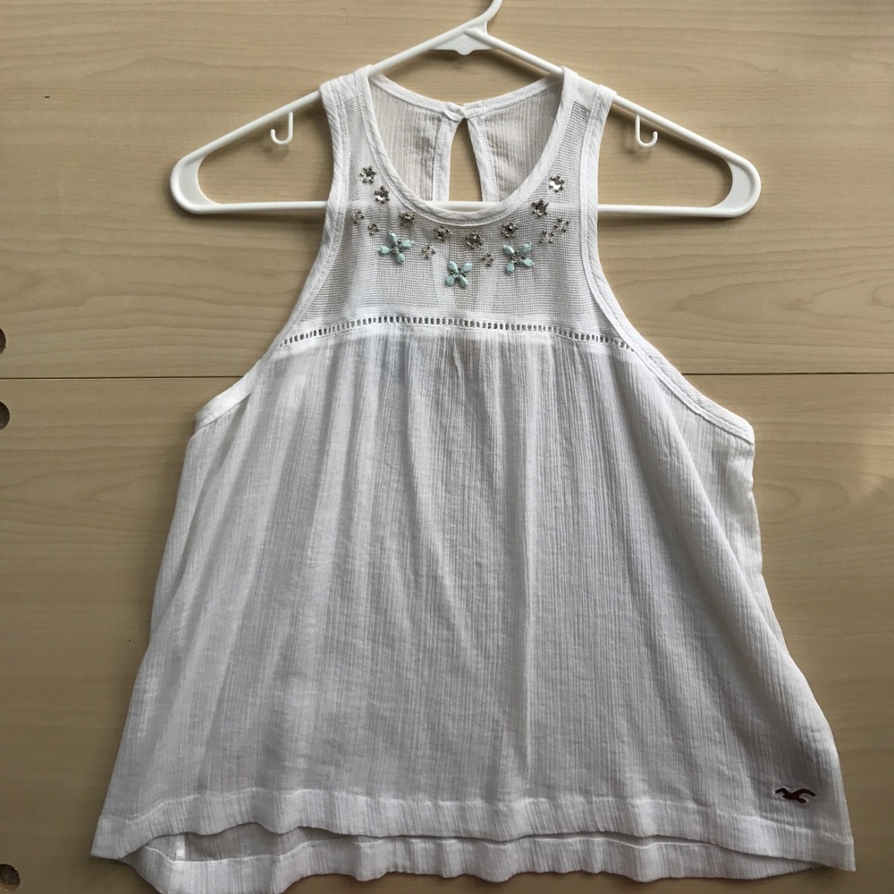 White Hollister Blouse