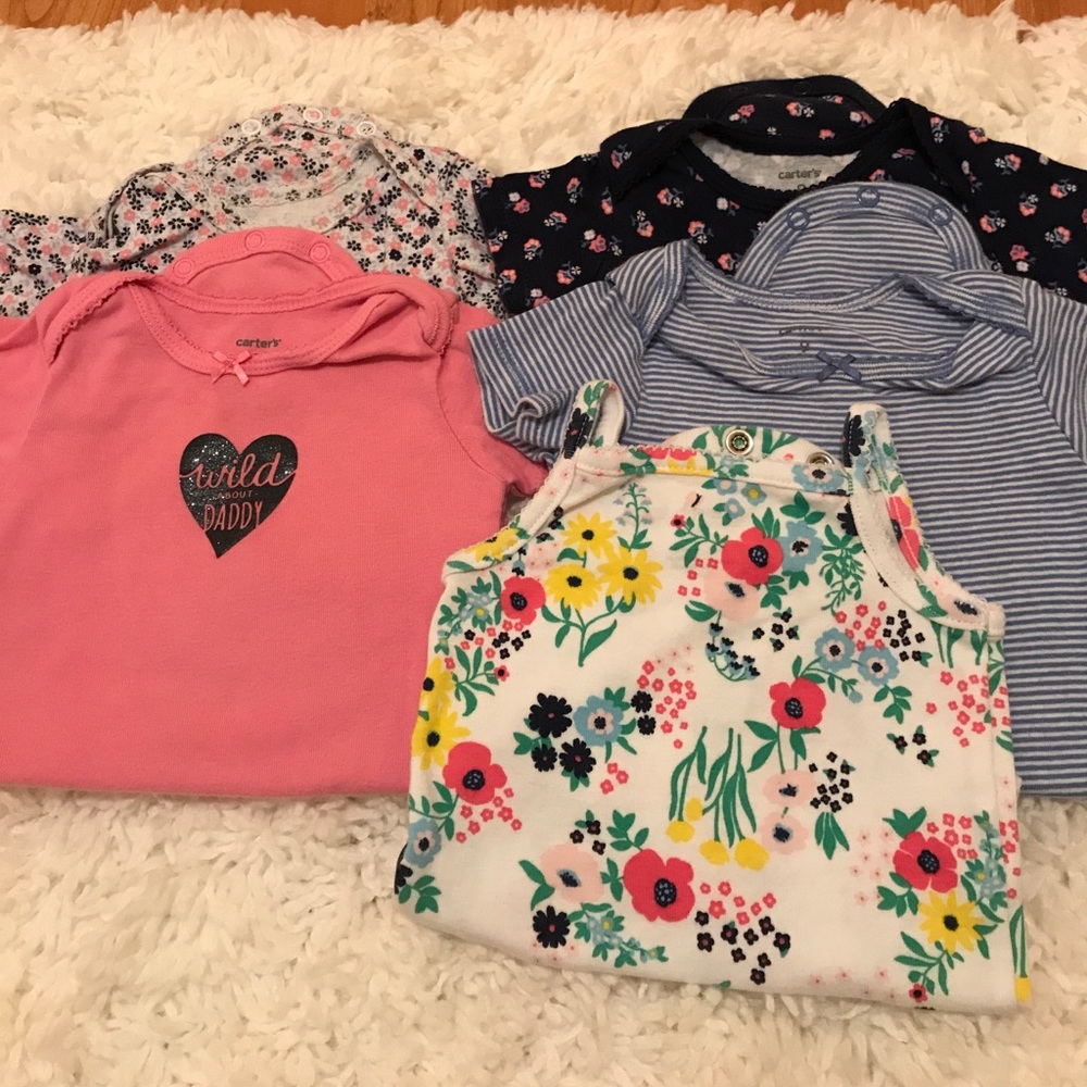 Baby girl onesies 💗💗