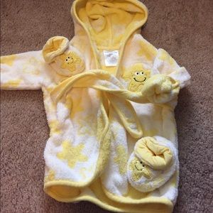 2 for $10 Newborn Bathrobe and Booties; Kaola Baby