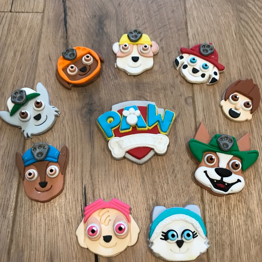 Paw Patrol Cake Toppers