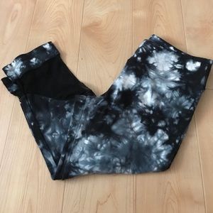 Tie-dyed leggings