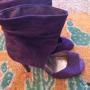 Steve Madden purple heels sz 8