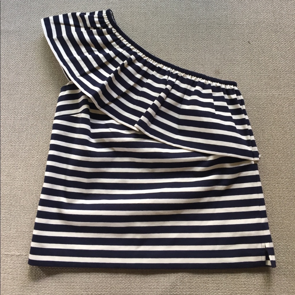 J Crew Off the Shoulder Structured top xxs, NWOT