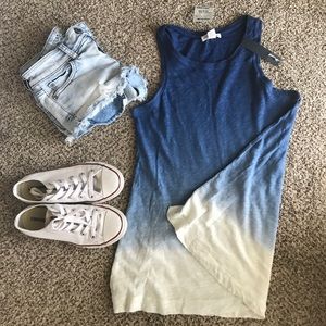 NWT Marshalls brand ombré top