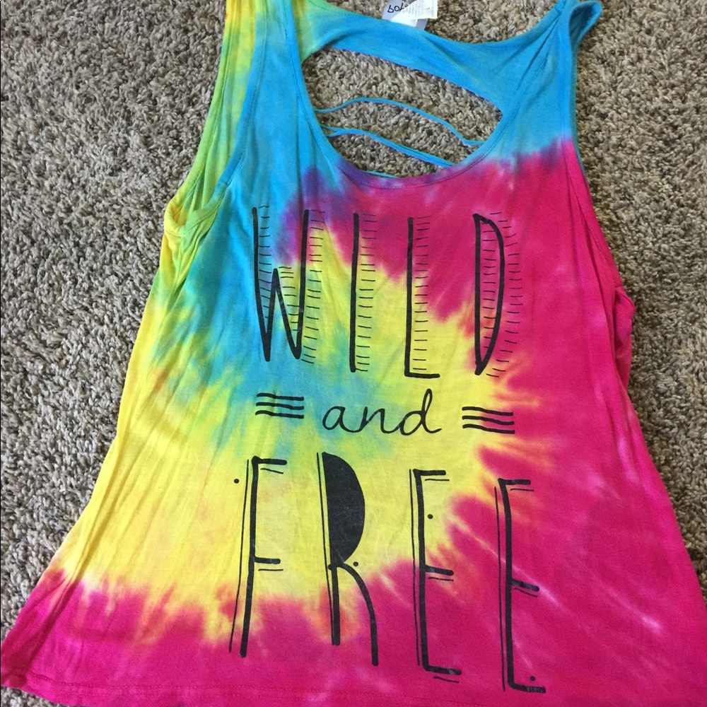 Size Large Tye Dye tank