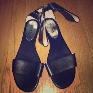 MK flat sandals