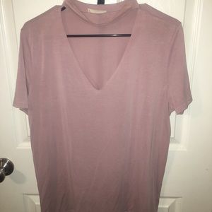 Choker top blush color