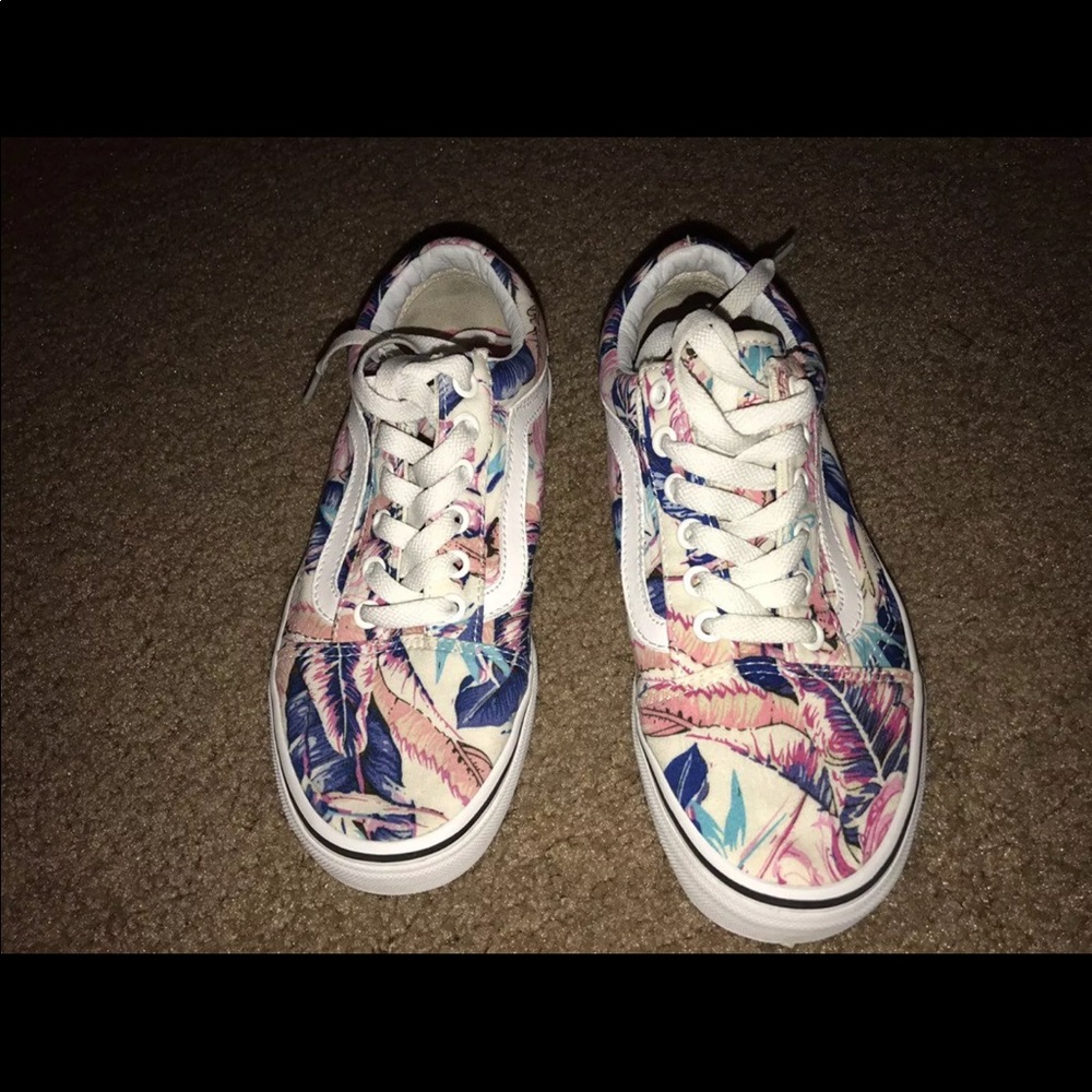 Floral Vans