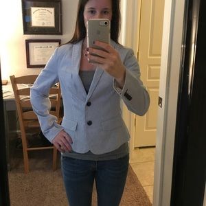 Express striped size 2 blazer