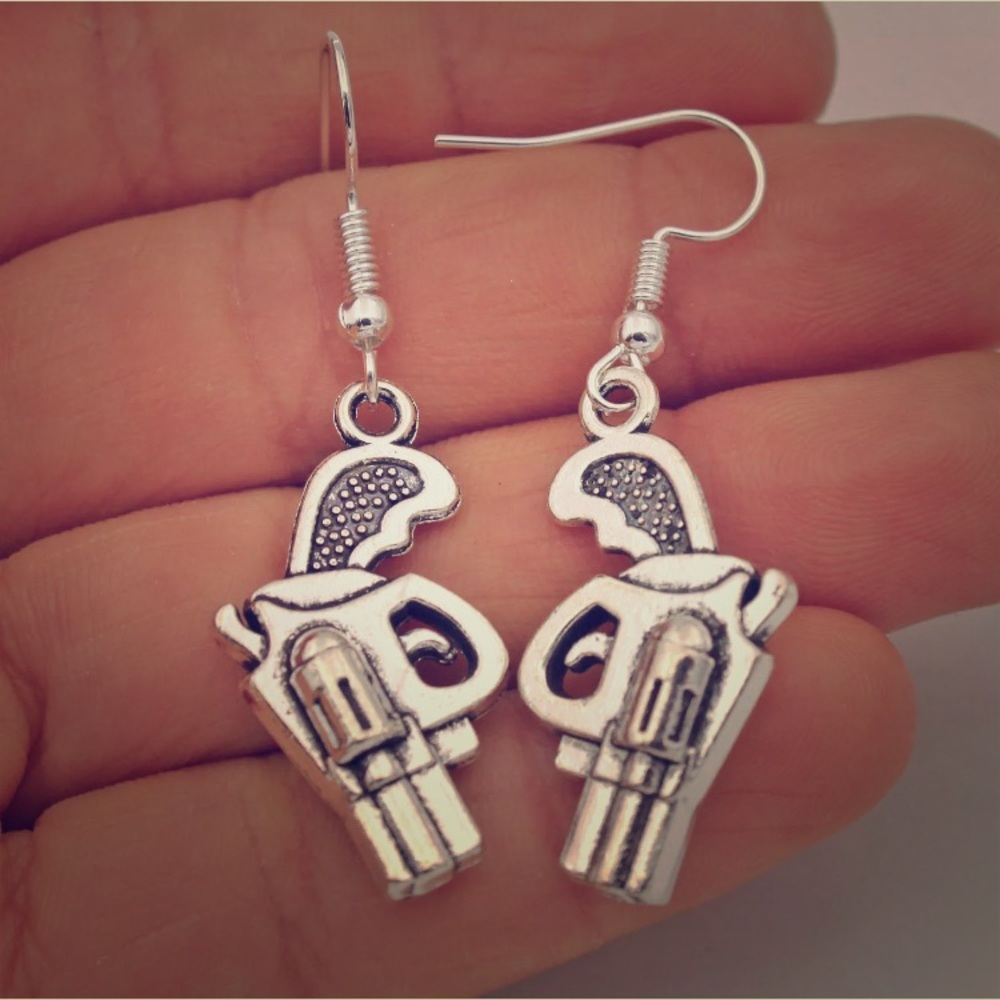 Pistol Earrings