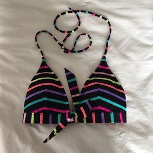 Victoria's Secret Striped bikini top size m