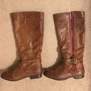 Knee High Brown Boots