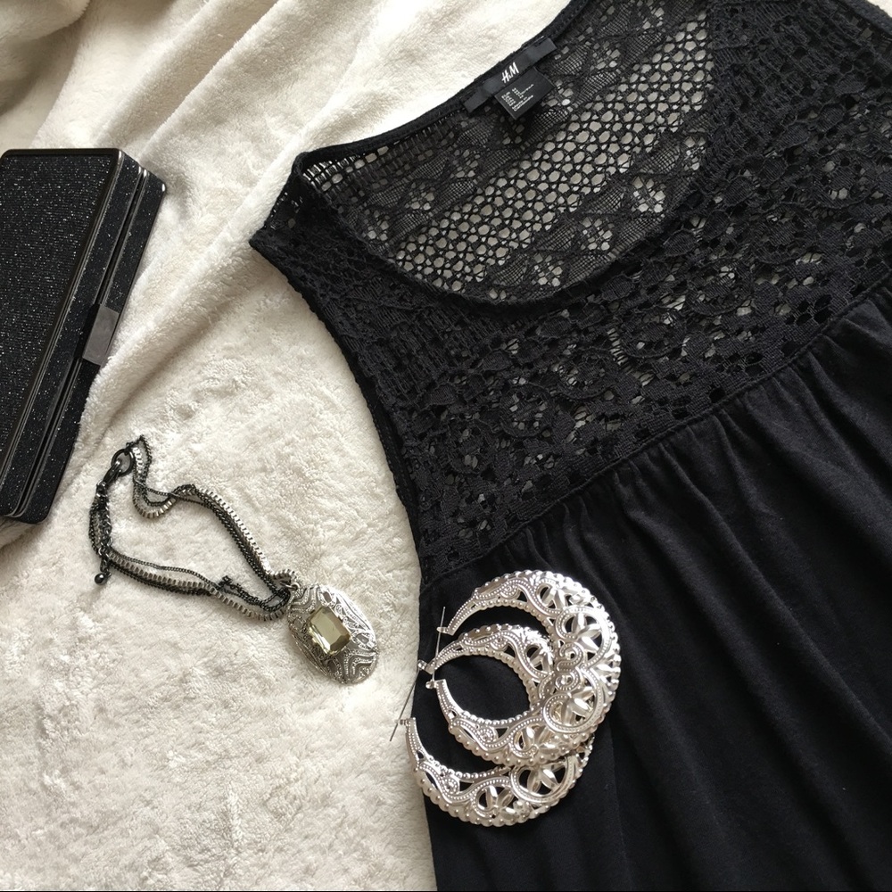 So Gypsy Silver Tone Hoop Earrings - Picture 7 of 8