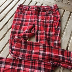 Justice flannel jeggings