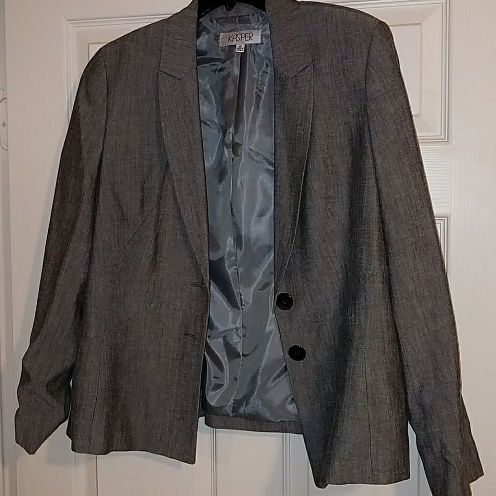 Gray blazer. Never worn