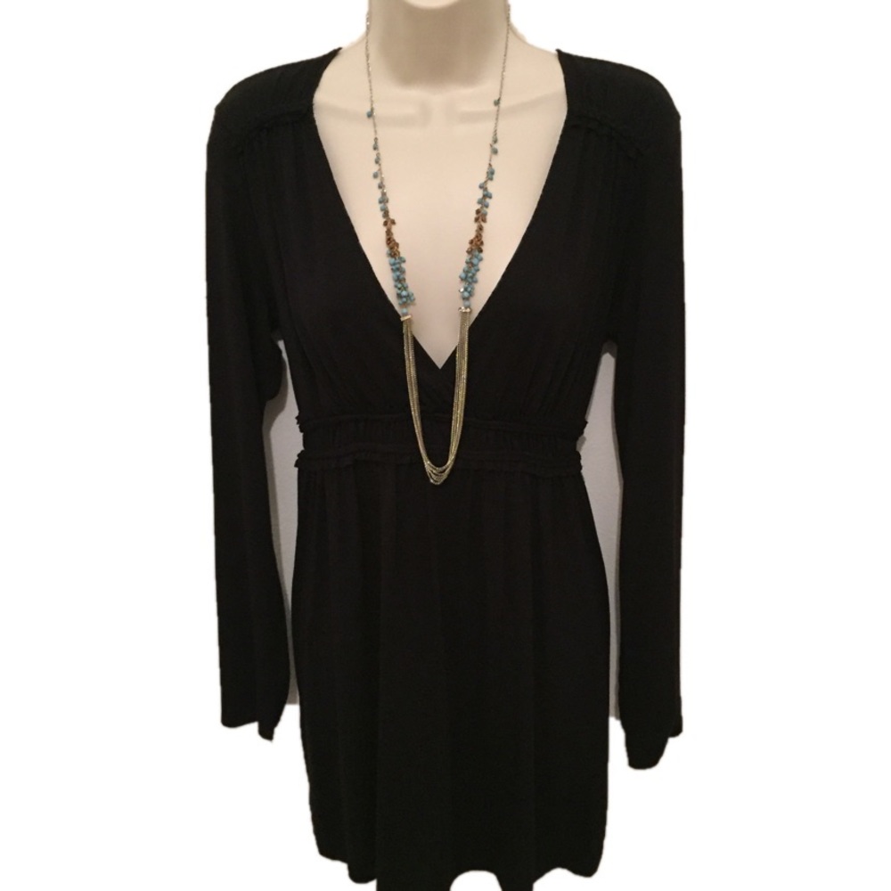 Black Max Studio Empire Waist Dress